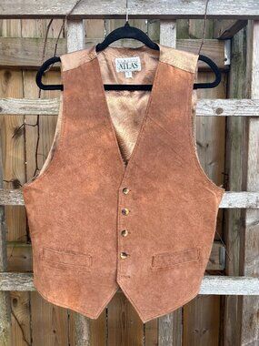 Vintage Men’s Suede Vest